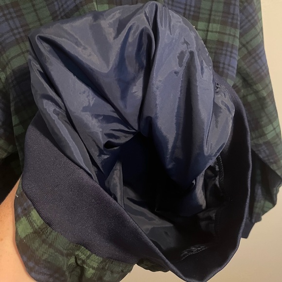 Vintage 90s Fairway Sport Men's Golf Pullover Windbreaker Preppy  Tartan Plaid - Picture 10 of 12